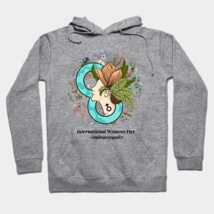 embrace equity international women's day 2023 Hoodie